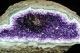 Sparkling Purple Amethyst Geode - Uruguay #58927-3